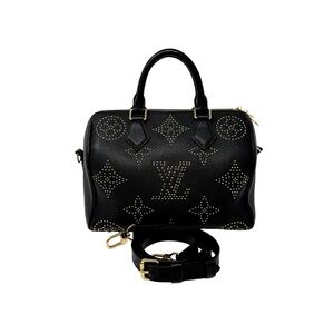 Louis Vuitton Constellation Studded Speedy Bandouliere 25 Black Night Sky
